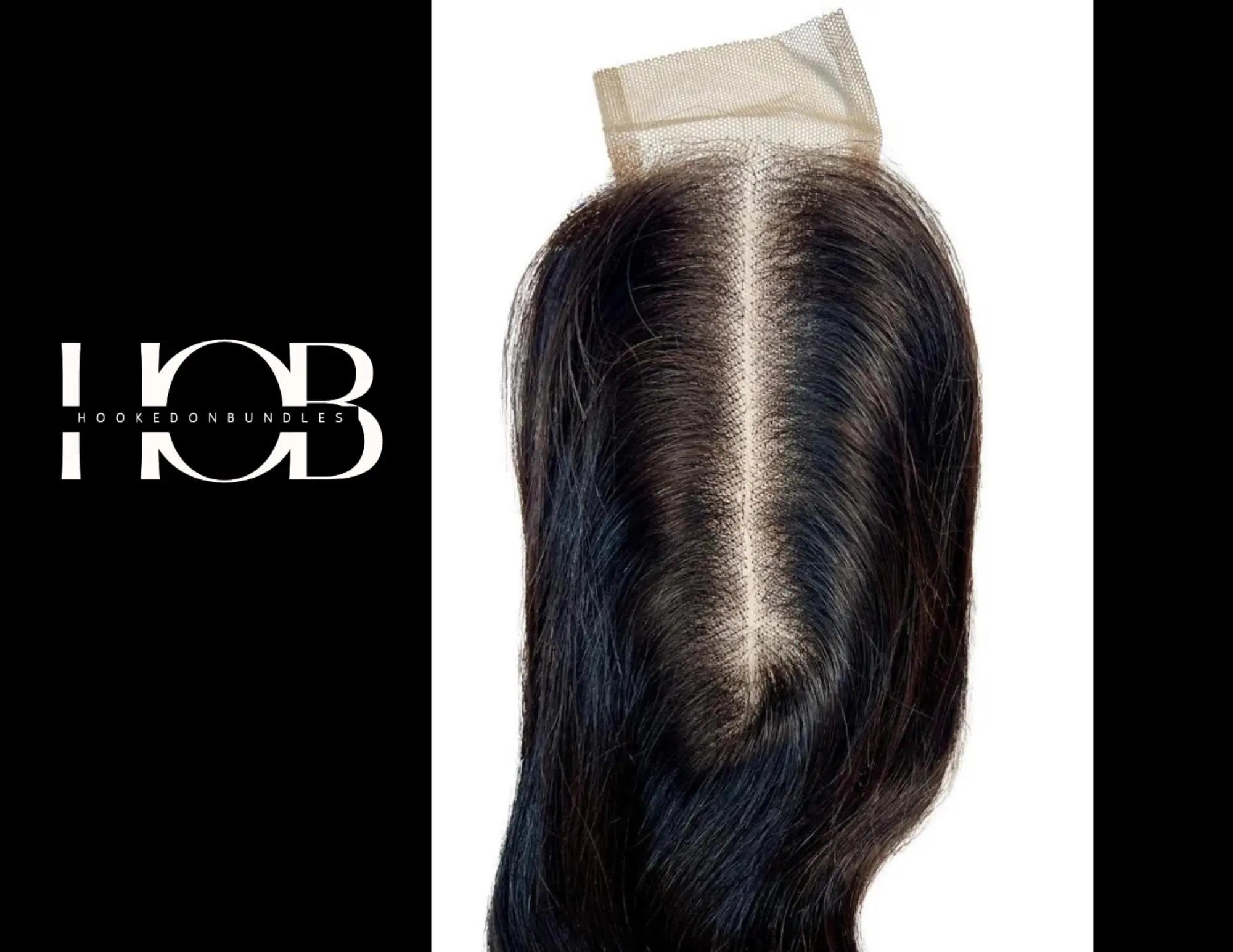 Brazilian Body Wave 2x6 HD Closure HookedOnBundles Virgin Hair